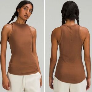 NWOT Lululemon Hold Tight Tank Top in Roasted Brown Size 4